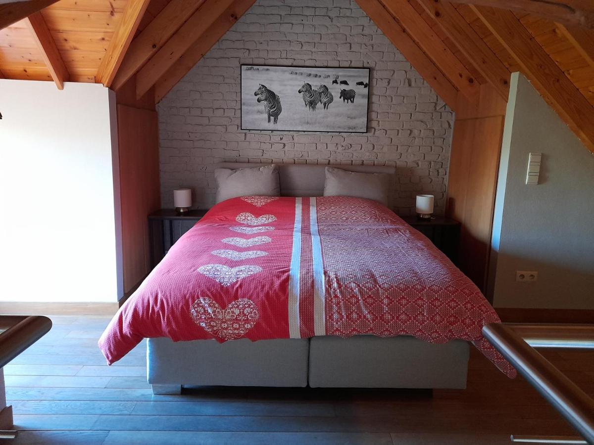 Vakantiehuisje 'T Morehof Oosterzele Exteriör bild